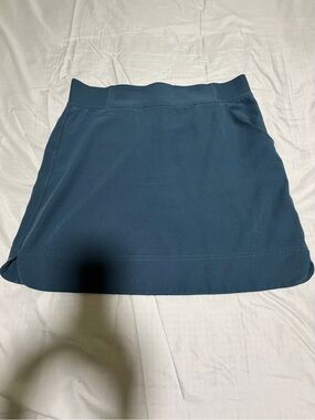 Women's Stretch Mini Skirt in Teal